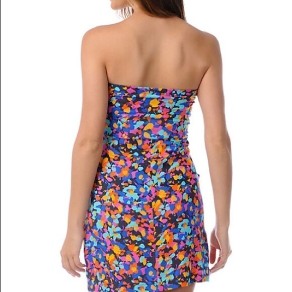 STS Blue Strapless Mini Dress Size XS - Picture 2 of 9